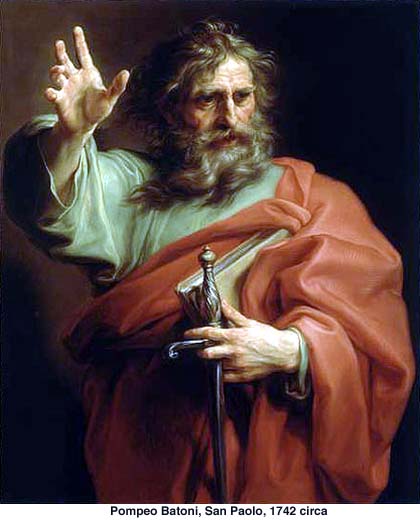 San Pablo, por Pompeo Batoni